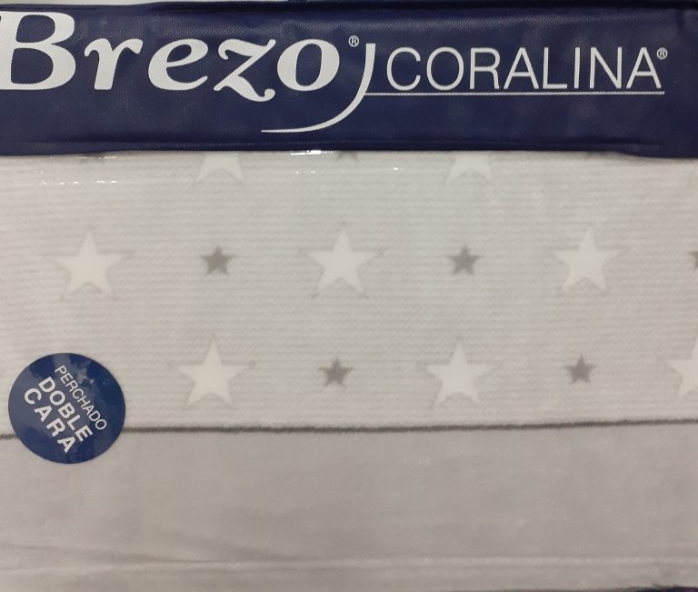 Juego de s&aacute;banas de coralina de 105